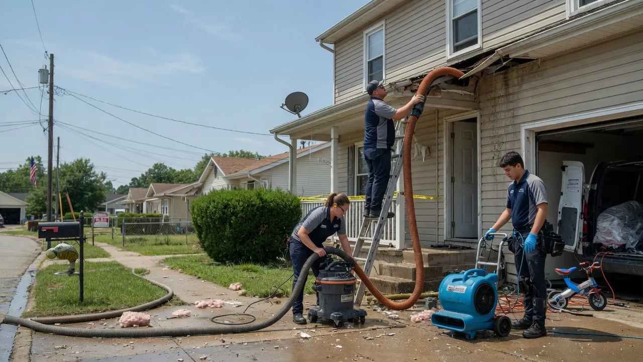 Water Damage Restoration in Potomac, IL near me